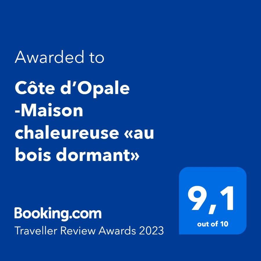 Cote D'Opale -Maison Chaleureuse «Au Bois Dormant» Wadenthun Exterior photo